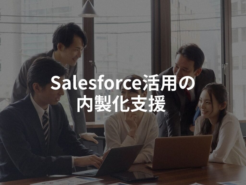 Salesforce活用の内製化支援

